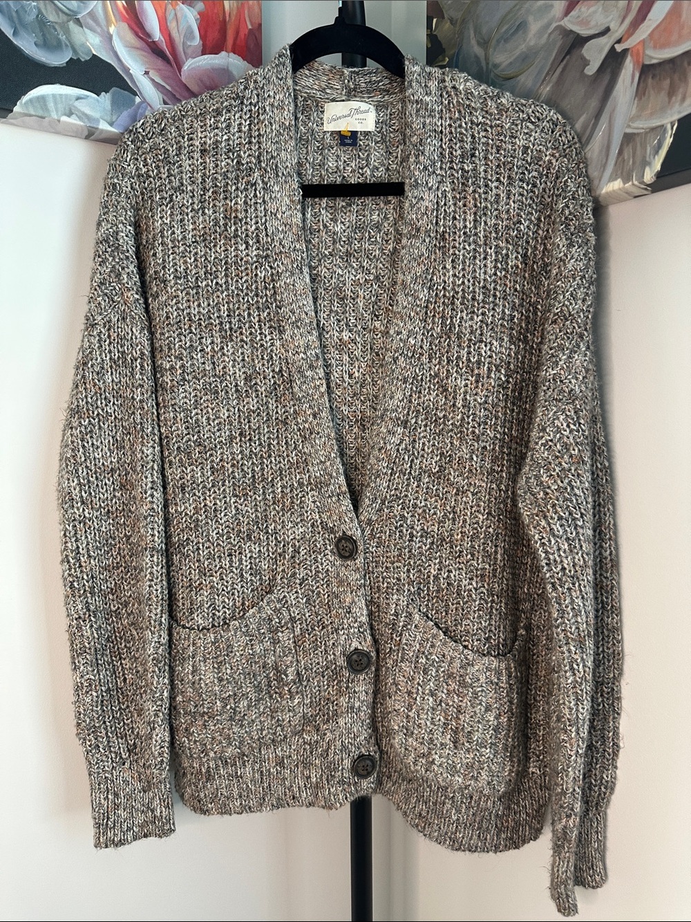 Universal Thread Knit Button-Front Cardigan